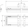 Ceiling bracket D40